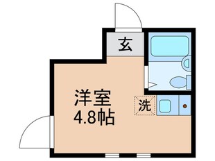 バール落合の物件間取画像